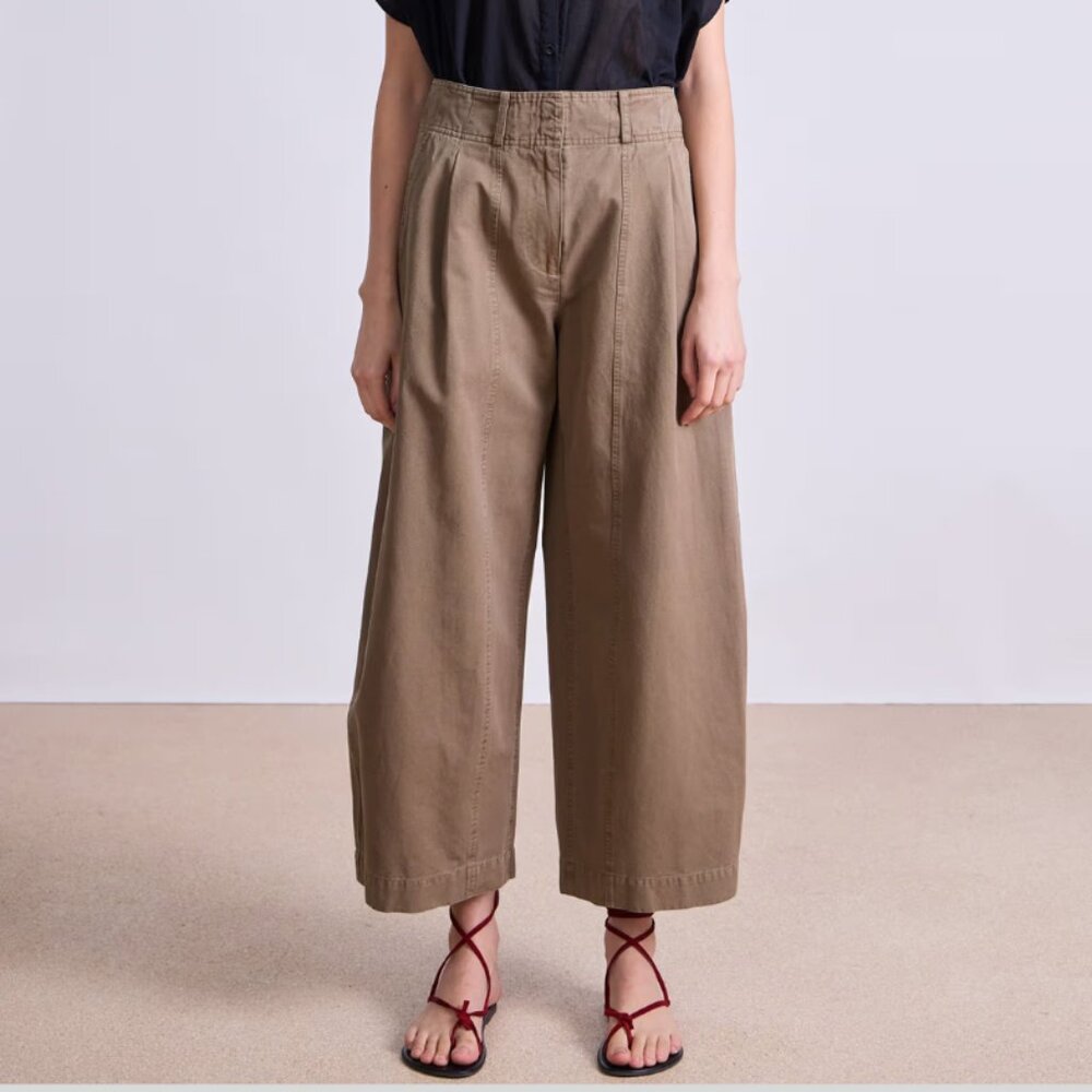 NWT Apiece Apart Cybil Trouser in Oak Size 0